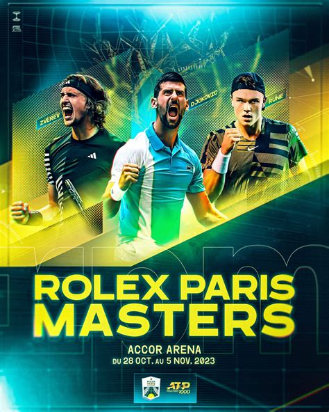 rolex masters paris|tennis master paris 2023.